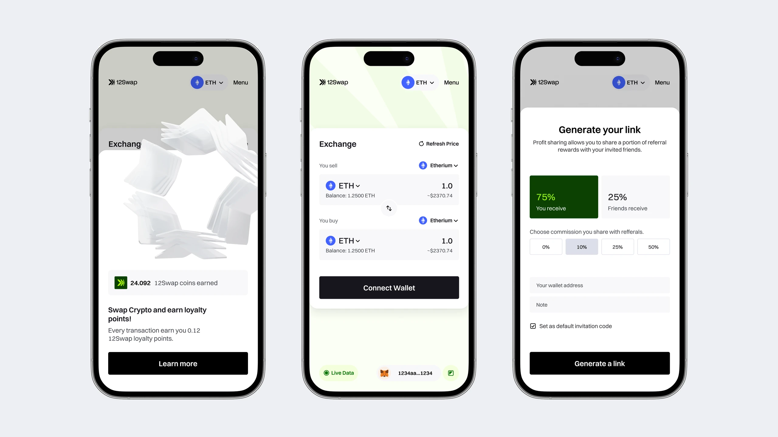 12swap, Product Interface 2