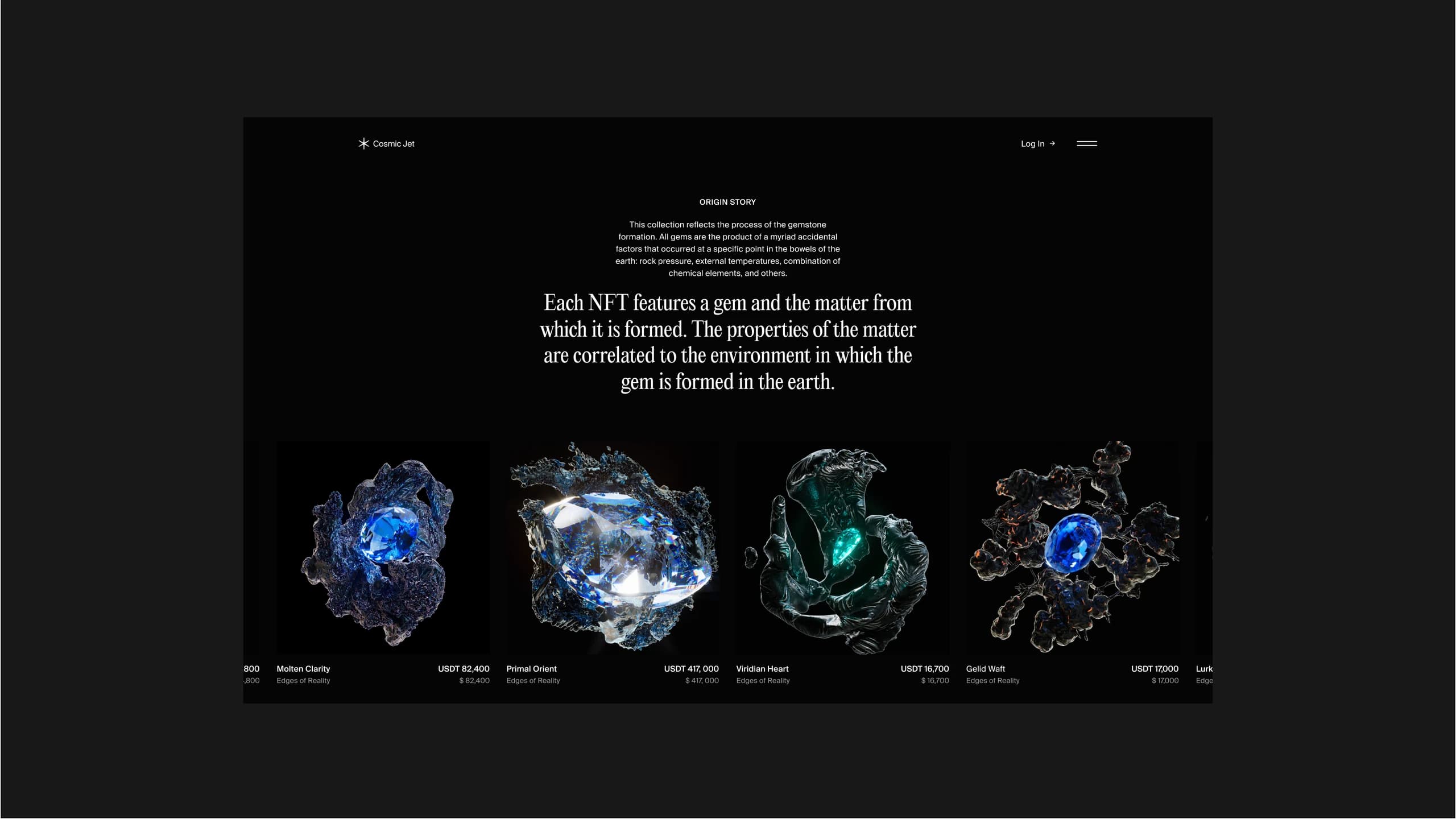 Cosmic Jet, Edges of Reality 2