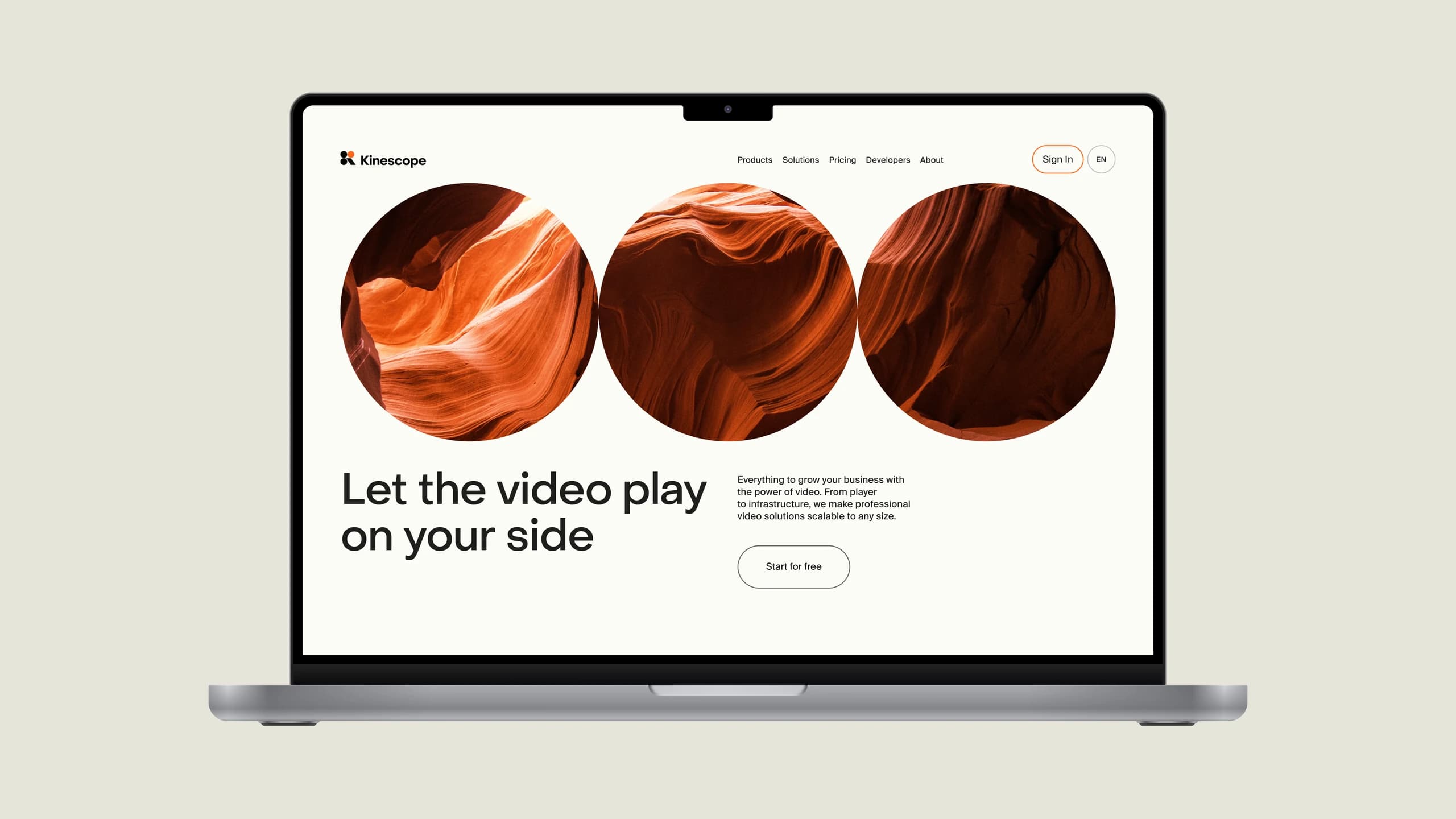 Kinescope, Brand from Scratch 1