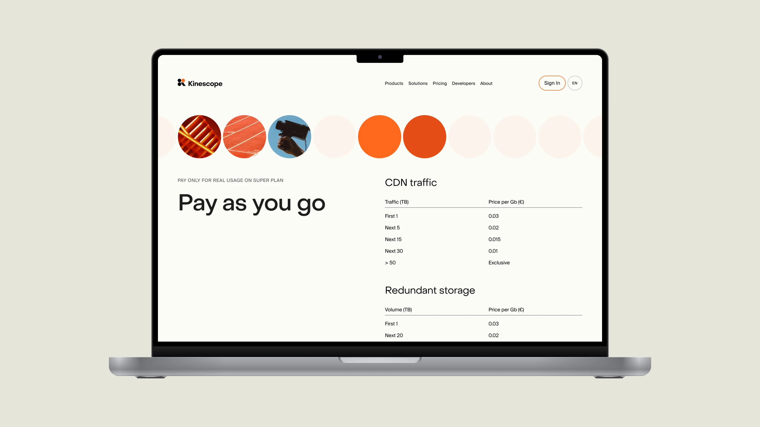 Kinescope, Brand from Scratch 3